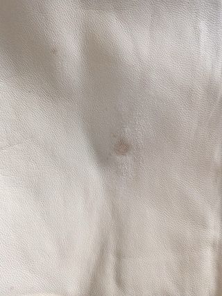 Chaqueta de piel El Caballo Beige Talla 44