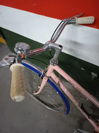 Bicicleta Paseo Zeus Antigua Rosa