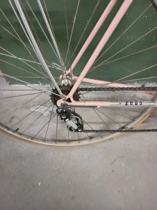 Bicicleta Paseo Zeus Antigua Rosa