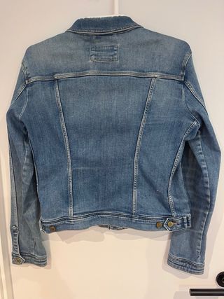 Chaqueta vaquera Massimo Dutti azul