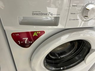 Lavadora LG 7Kg A++ 1000 RPM