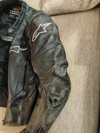 Chaqueta de cuero Alpinestars