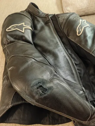 Chaqueta de cuero Alpinestars