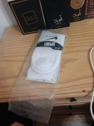 Calcetines Nike Air Talla Única Blancos