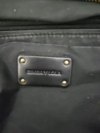 Bolso Bimba y Lola Negro y Turquesa