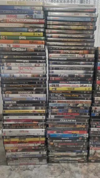 Lote 500+ Películas DVD