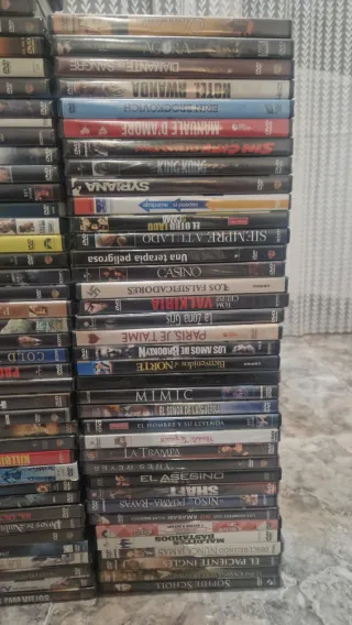 Lote 500+ Películas DVD