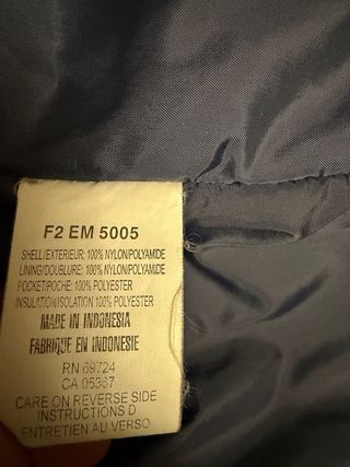 Chaqueta Columbia acolchada premium