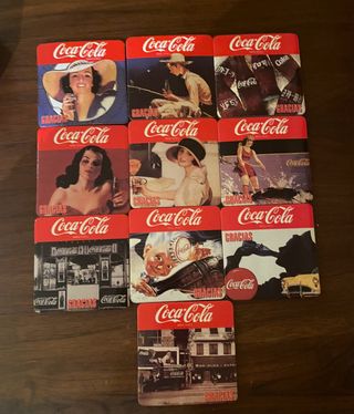 Posavasos Coca-Cola Vintage Colección 90s