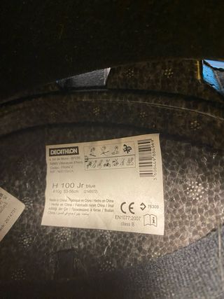 Casco esquí niño Wedze H100 T: 53-56cm