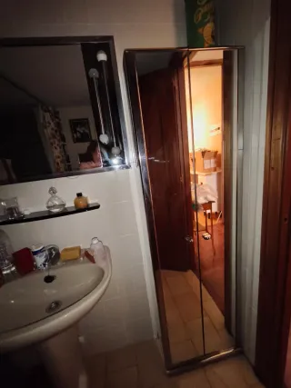 Armario baño puertas espejo