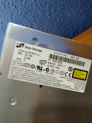 Lector DVD Ultrabay Lenovo CD-RW/DVD