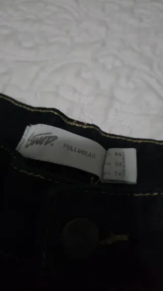 Vaqueros Baggy Pull&Bear Talla L Estampados