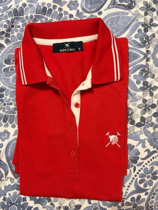 Vestido Polo  Rojo Talla S