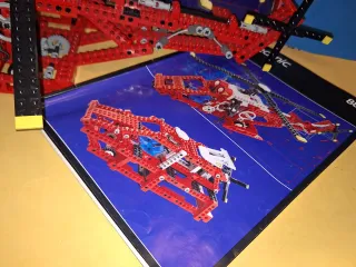 Lego Technic 8856 Elicottero Flex System