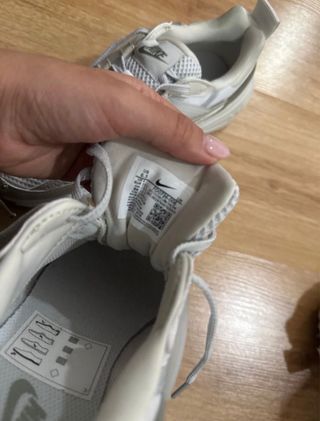 Nike V2K Mujer Plata/Blanco Nuevas