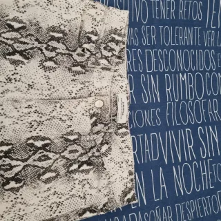 Jeans skinny estampado Zara