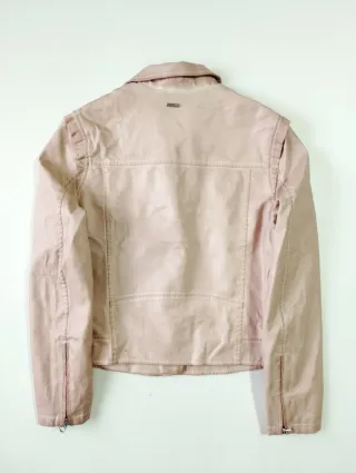Chaqueta Biker Pepe Jeans London Rosa