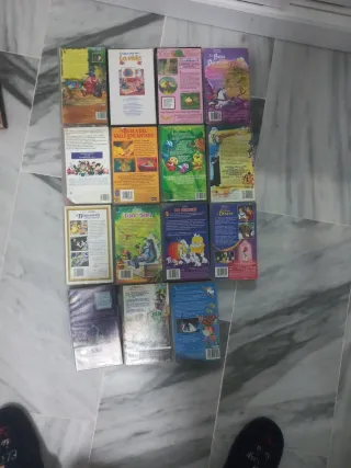 Lote VHS Películas Disney Varias