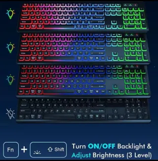 Teclado y Ratón Gaming RGB