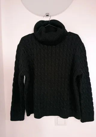 Jersey de punto cuello alto