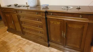 Aparador clásico madera salón