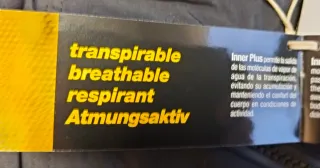 Pantalón impermeable Trango Negro