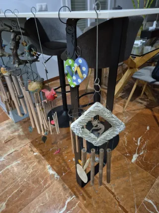 Campanas de viento decorativas