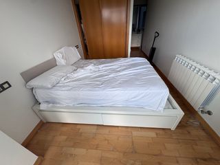Cama MALM IKEA Blanca