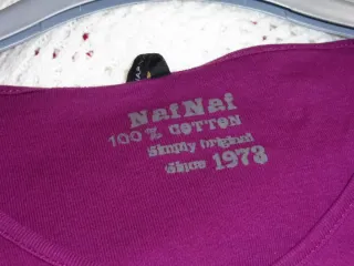 Camiseta Naf Naf manga larga morada