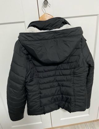 Anorak Hollister Negro Talla L