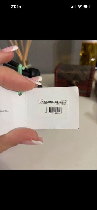 Bolso Piel Tous Morado y Negro