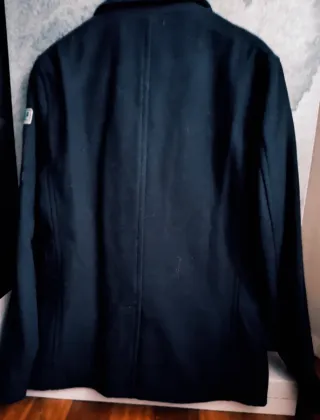 Abrigo Zara Man azul marino Talla S