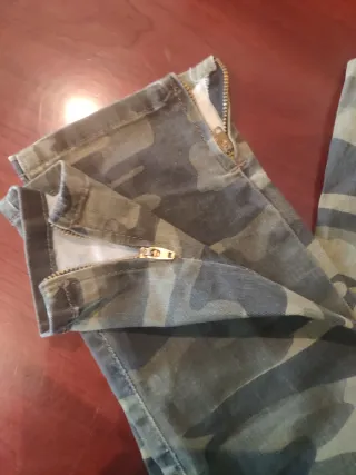 Pantalón tejano camuflaje