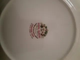 Piatto porcellana Dicembre