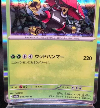 Pokemon Card Tapu Bulu 006/064 R Holo Rare