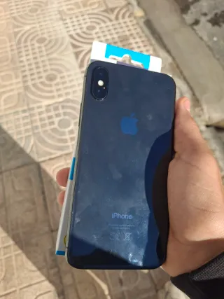 iPhone X Nero/Blu Marina