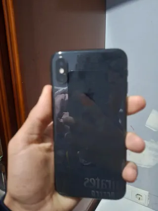 iPhone X Nero/Blu Marina