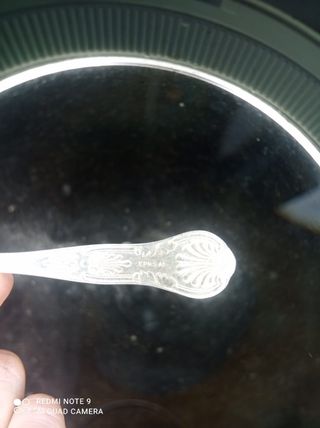 Cubiertos de plata bañada