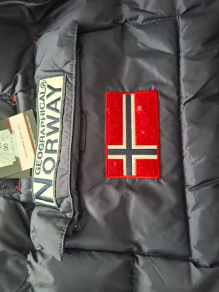 Chaqueta Geographical Norway Azul Talla 16 años
