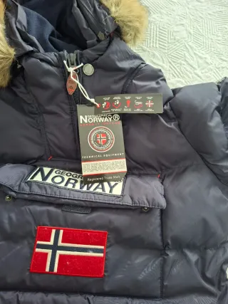 Chaqueta Geographical Norway Azul Talla 16 años