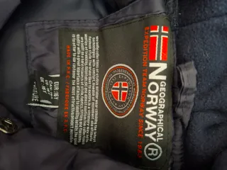 Chaqueta Geographical Norway Azul Talla 16 años