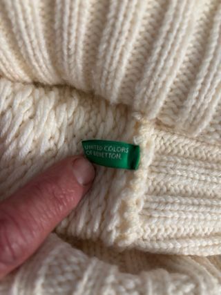 Jersey Benetton Hombre Talla M Beige