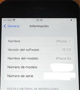 iPhone 6S 32GB Gris Espacial