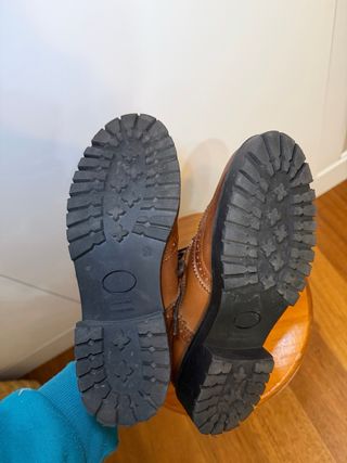 Zapatos Un Paso Más Oxford Marrones