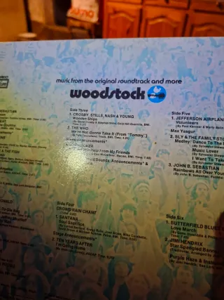 Vinilo Woodstock BSO