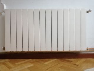 Radiador de aluminio blanco