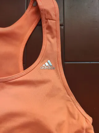 Adidas Canotta Tank Donna – Taglia S – Corallo