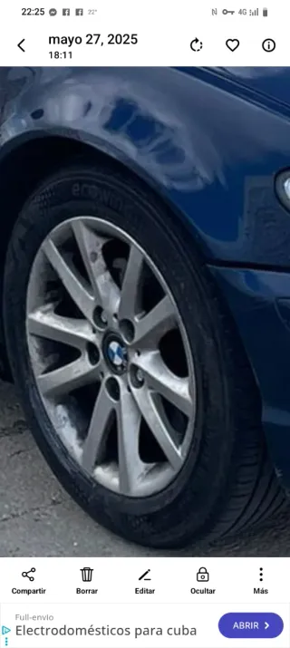 Llantas BMW con cubiertas