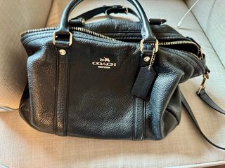 Bolso Coach Negro Piel Auténtico